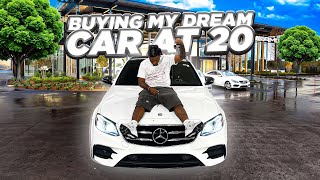 BUYING MY DREAM CAR AT 20 YEARS OLD [upl. by Rellia]