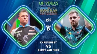 PDC Grand Slam of Darts 2023 11 12  Chris Dobey vs Berry van Peer  HUN [upl. by Gibeon19]