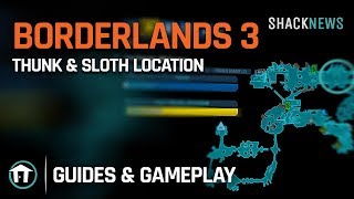 Thunk amp Sloth Location Borderlands 3 [upl. by Romie]