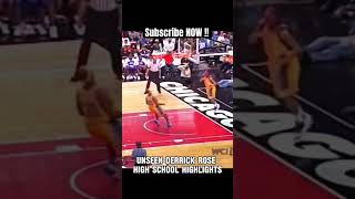 Derrick Rose High School Highlights basketball derrickrose drose crossover shorts reels [upl. by Warden150]