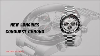 New Longines Conquest Cronografo 2023 [upl. by Edveh274]