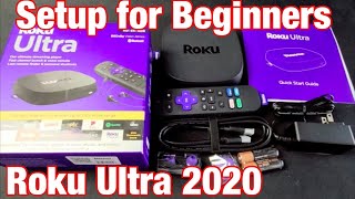 Roku Ultra 2020 How to Install amp Setup for Beginners [upl. by Arrak78]