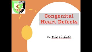 Congenital Heart Defects [upl. by Ytirahs]