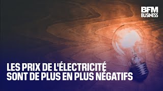 Les prix de l’électricité sont de plus en plus négatifs [upl. by Gilchrist]