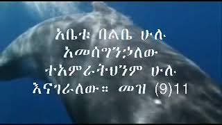 EthiopianProtestantmezmur New gospel song Instrumental Abet meheret yebezalet ዳንኤል አምደ ሚካኤል [upl. by Vookles]