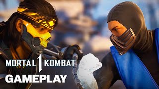 Mortal Kombat 1  Takeda vs Sub Zero High Level Gameplay [upl. by Euridice]