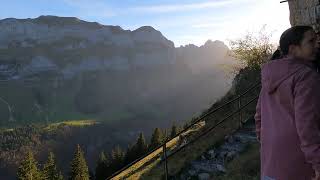 Oktober Hiking 9  Ebenalp Aesher Seealpsee in Appenzell 4K [upl. by Pasco]