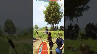 Get that strategy defeat these Romans off with his head bannerlord gaming shorts [upl. by Rianna]