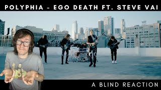 Polyphia  Ego Death feat Steve Vai A Blind Reaction [upl. by Koehler]