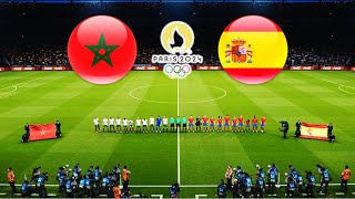 MOROCCO vs SPAIN  PARIS OLYMPICS 2024 [upl. by Fleurette]