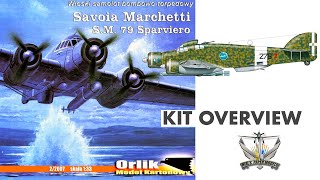 KIT OVERVIEW SAVOIA MARCHETTI SM 79 SPARVIERO [upl. by Henriha]