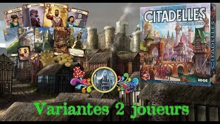 🌟 Citadelles 4ème édition  Variantes 2 joueurs [upl. by Kolk]