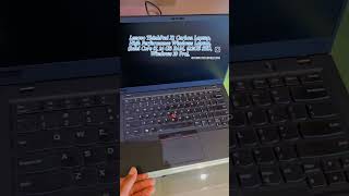 Lenovo ThinkPad X1 Carbon Laptop High song Intel Core i7 16 GB RAM 512GB SSD Windows 10 Pro [upl. by Harrison]