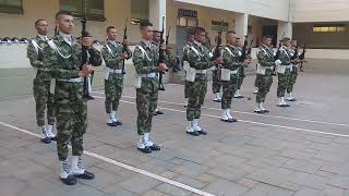 Guardia de honor del batallon policia militar 4 s [upl. by Blackburn]