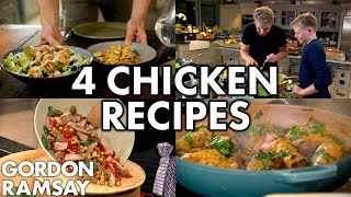 4 Chicken Recipes  Gordon Ramsay [upl. by Oicam]