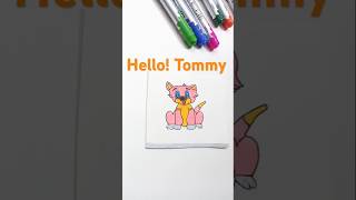 Hey Tommy shorts art craft ytshorts viralvideo [upl. by Weingartner]