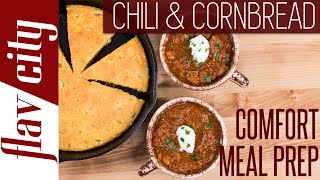 The Ultimate Beef Chili Recipe  Meal Prep For The Week [upl. by Laney963]