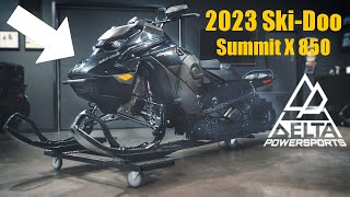 2023 SkiDoo Summit 850 with Expert Package Walk Around [upl. by Donal]