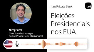 Eleições nos EUA impactos da desistência de Biden nos mercados  Itaú Private Bank [upl. by Annairoc]