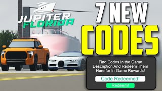 NEW ALL WORKING CODES FOR JUPITER FLORIDA IN MARCH 2024 ROBLOX JUPITER FLORIDA CODES [upl. by Kenwood473]