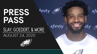 Darius Slay amp Nickell RobeyColeman Discuss the Chemistry Among the DBs  Eagles Press Pass [upl. by Stanleigh]