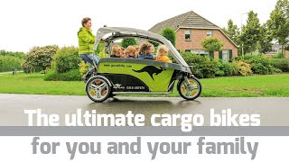 The ultimate cargo bikes for you and your family  6 cargo bikes that let you commute with your kids [upl. by Luapleahcim]