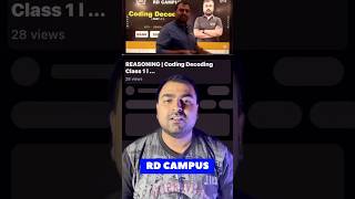 RD CAMPUS Ranchi  New Batch Announcement 🚀🚀shorts viralvideo ssc [upl. by Ysdnyl]