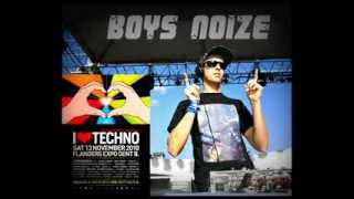 Boys Noize Live  I Love Techno 2010 [upl. by Eilac]