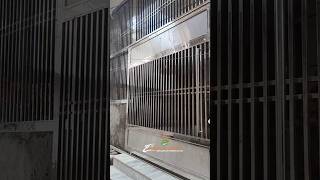 Steel sliding gate fabrication [upl. by Aicnarf]