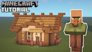 Minecraft  Nitwits House Tutorial Villager Houses [upl. by Rudolfo]