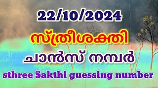 22102024  സ്ത്രീശക്തി ലോട്ടറി ചാൻസ് നമ്പർ  Sthree Sakthi lottery guessing number  Sreenivasan [upl. by Collete]