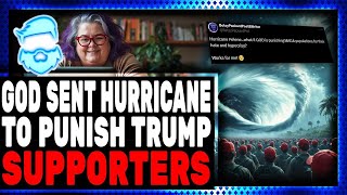 Woke Liberals CELEBRATE Hurricane Helene For DESTROYING Republican Towns amp Taking Their Lives [upl. by Aihtniroc559]