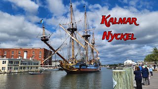 The Kalmar Nyckel  Coorful Tall Ship of Delware  Check out the amazing detail [upl. by Eelyahs134]