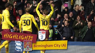 HIGHLIGHTS Birmingham City 1 Northampton Town 1 [upl. by Imena]