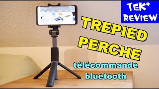 TREPIEDPERCHEBLUETOOTH pour TELEPHONE  REVIEW  DEMO [upl. by Naraa323]