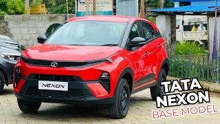 950 ലക്ഷത്തിന്റെ ബേസ് മോഡൽ നെക്സൺ  With Sunroof🔥 All New Tata Nexon Base variant Review [upl. by Geesey]