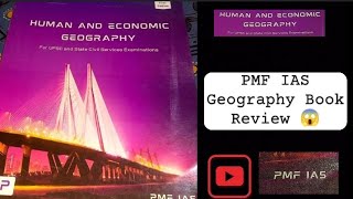 PMF IAS Human and Economic Geography Book  Geography Book For Upsc amp State PCS PMF IAS book Review [upl. by Madison180]