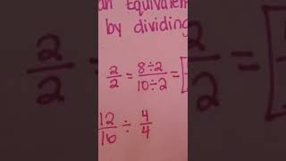 Dividing to find equivalent fractions  Teaching Elementary Math [upl. by Henrieta482]