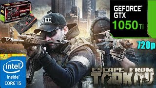 Escape From Tarkov GTX 1050TI 4GB  ultra Settings  720p [upl. by Dowski]