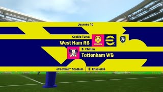 Premier League  Journée 10  Tottenham Hotspurs VS West Ham [upl. by Lachance522]