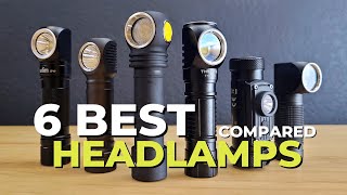 The 6 Best Headlamps Compared with 18650s Great for Camping Work Hiking and more [upl. by Shipman180]