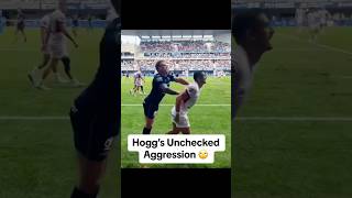 Stuart Hoggs Unchecked Aggression on the Field 🙄 rugbyedit edit rugby stuarthogg scotland [upl. by Etnuhs]