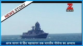 Indian Navys biggest war exercise Tropex in 2017 [upl. by Nylyrehc]