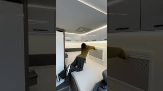 Iveco longitudinal bed layout living space RV RVTravel RVLife [upl. by Osyth443]