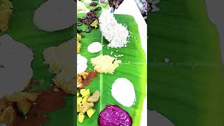 ഓണസദ്യ Onam2024sadya special recipes  sadya  keralastyle sadya traditional recipesyoutubeshorts [upl. by Ayo]