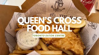 Queens Cross Food Hall Just Opened at the Toronto Eaton Centre [upl. by Alil280]