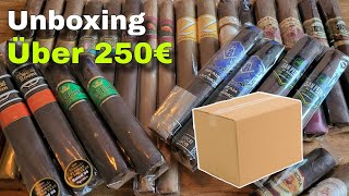 Mega Unboxing  über 250€ Zigarren [upl. by Elay]