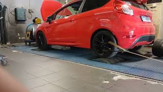 ford fiesta 10 ecoboost stage dyno pt1 [upl. by Tenahs]