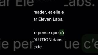 Narrateur ultra réaliste🤖 smartphone IA BLIND dvloper [upl. by Aicnelav]