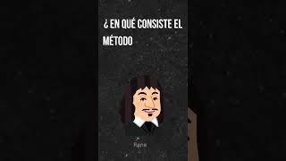 René Descartes  Método cartesiano  Duda metódica  Racionalismo  Filosofía Moderna filosofia [upl. by Maleeny]